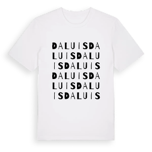 Daluis ordlek t-shirt – ekologisk bomull t-shirt från Pinshirt