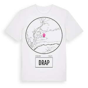 Drap t-shirt – ekologisk bomull t-shirt från Pinshirt