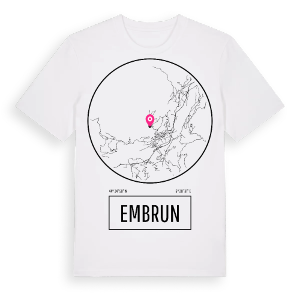 Embrun t-shirt – ekologisk bomull t-shirt från Pinshirt