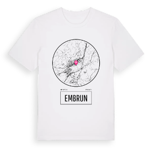Embrun t-shirt – ekologisk bomull t-shirt från Pinshirt