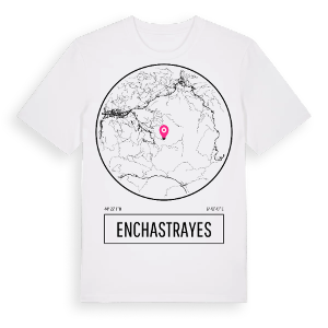 Enchastrayes t-shirt – ekologisk bomull t-shirt från Pinshirt