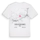 Faucon-de-Barcelonnette karta t-shirt