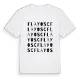 Flayosc ordlek t-shirt