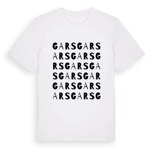 Gars ordlek t-shirt – ekologisk bomull t-shirt från Pinshirt