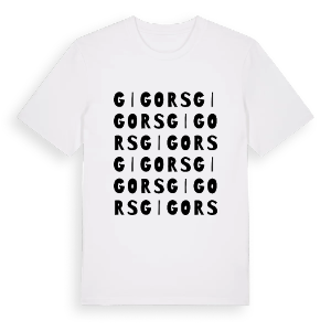 Gigors ordlek t-shirt – ekologisk bomull t-shirt från Pinshirt