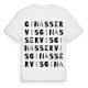 Ginasservis ordlek t-shirt