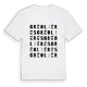 Gréolières ordlek t-shirt