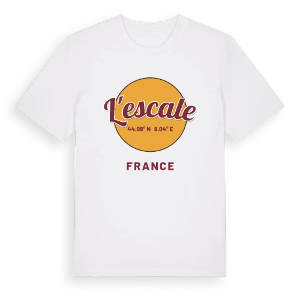 L'Escale cirkel t-shirt – ekologisk bomull t-shirt från Pinshirt