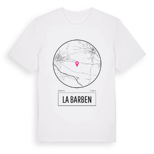 La Barben t-shirt – ekologisk bomull t-shirt från Pinshirt