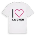 Jag älskar La Chen t-shirt stort tryck