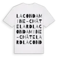 La Condamine-Châtelard ordlek t-shirt