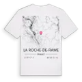 La Roche-de-Rame karta t-shirt