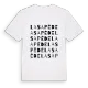 La Sapède ordlek t-shirt