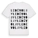 Le Dévoluy ordlek t-shirt