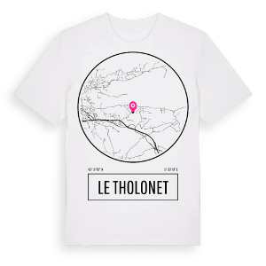 Le Tholonet t-shirt – ekologisk bomull t-shirt från Pinshirt