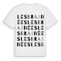 Les Brainées ordlek t-shirt