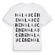 Malaucène ordlek t-shirt