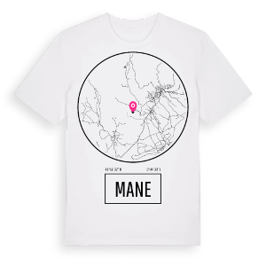 Mane t-shirt – ekologisk bomull t-shirt från Pinshirt
