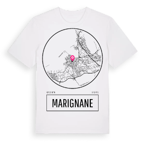 Marignane t-shirt – ekologisk bomull t-shirt från Pinshirt
