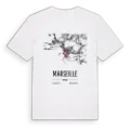 Marseille karta t-shirt