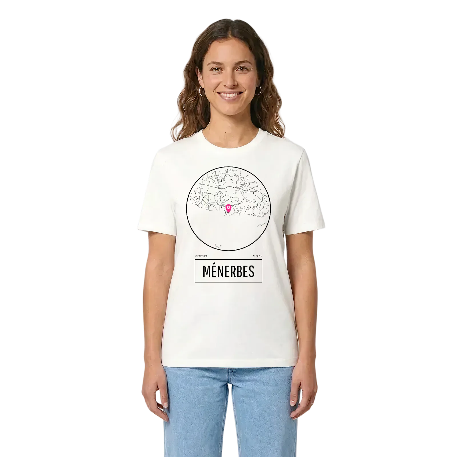 Ménerbes t-shirt – White, i miljö