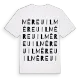 Méreuil ordlek t-shirt