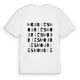 Mouriès ordlek t-shirt