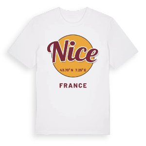 Nice cirkel t-shirt – ekologisk bomull t-shirt från Pinshirt