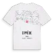 Oppède karta t-shirt
