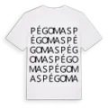 Pégomas ordlek t-shirt