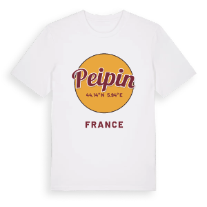 Peipin cirkel t-shirt – ekologisk bomull t-shirt från Pinshirt