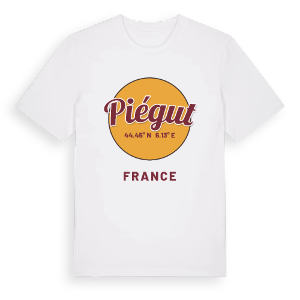 Piégut cirkel t-shirt – ekologisk bomull t-shirt från Pinshirt
