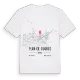 Plan-de-Cuques karta t-shirt