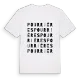 Pourrières ordlek t-shirt