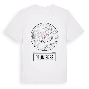 Prunières t-shirt – ekologisk bomull t-shirt från Pinshirt