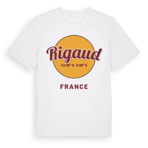 Rigaud cirkel t-shirt – ekologisk bomull t-shirt från Pinshirt