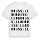 Roussillon ordlek t-shirt