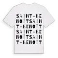Saint-Benoît ordlek t-shirt
