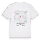 Saint-Martin-les-Eaux karta t-shirt