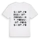 Saint-Pons ordlek t-shirt