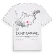 Saint-Raphaël karta t-shirt
