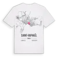 Saint-Raphaël karta t-shirt