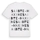 Sainte-Maxime ordlek t-shirt