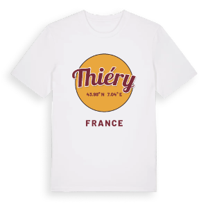 Thiéry cirkel t-shirt – ekologisk bomull t-shirt från Pinshirt