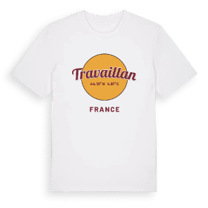 Travaillan cirkel t-shirt – ekologisk bomull t-shirt från Pinshirt