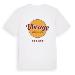 Ubraye cirkel t-shirt – ekologisk bomull t-shirt från Pinshirt