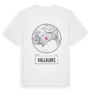Vallauris t-shirt – ekologisk bomull t-shirt från Pinshirt