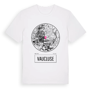 Vaucluse t-shirt – ekologisk bomull t-shirt från Pinshirt