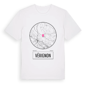 Vérignon t-shirt – ekologisk bomull t-shirt från Pinshirt