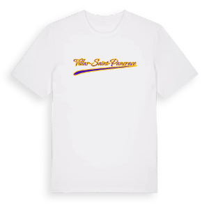 Villar-Saint-Pancrace baseball t-shirt – ekologisk bomull t-shirt från Pinshirt